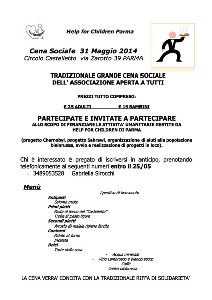 2014-05-31 Cena sociale